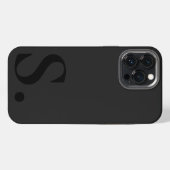 Etui iPhone 13 Pro Max Custom with Initial Name (Verso Horizontal)