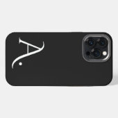 Etui iPhone 13 Pro Max Custom with Initial Name (Verso Horizontal)