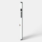 ETUI iPhone 13 PRO MAX CUT BEIGE ET CHAT BROWN (Côté gauche)