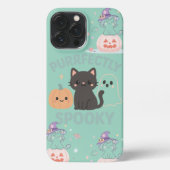 Etui iPhone 13 Pro Max Cute Pastel Halloween Design (Verso)