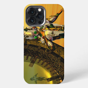 Etui iPhone 13 Pro Max CYBORG TITAN,DESERT HYPERION Science-fiction Sci-f