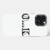 Etui iPhone 13 Pro Max D'accord sarcastique (Verso Horizontal)
