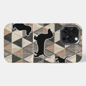 Etui iPhone 13 Pro Max Dachshund Walking (Verso Horizontal)
