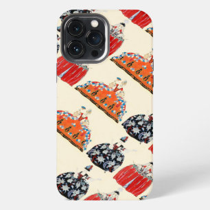 ETUI iPhone 13 PRO MAX DAME ROCOCO ART DÉCO BEAUTÉ MODE CRÉATION DE COSTU