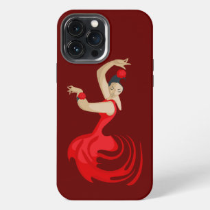Etui iPhone 13 Pro Max Danseuse flamenco gitane