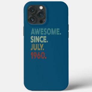 Etui iPhone 13 Pro Max Décorations pour les 62 ans Incroyable depuis