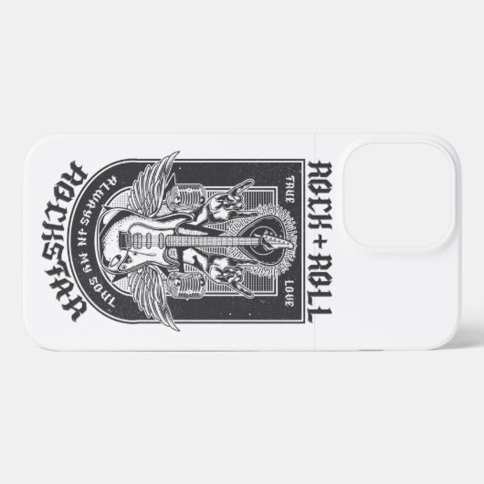 Etui iPhone 13 Pro Max Design Guitar Rock (Verso Horizontal)
