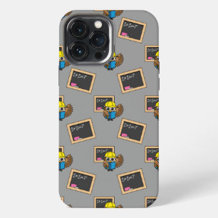 Etui iPhone 13 Pro Max Dessin de chouette écolière