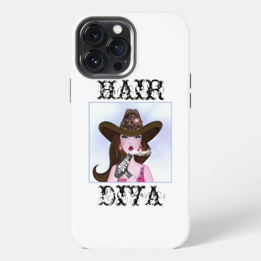 ETUI iPhone 13 PRO MAX « DIVAA CHEVEUX » (Verso)