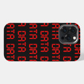 ETUI iPhone 13 PRO MAX DONNÉES NUMÉRIQUES (Verso Horizontal)