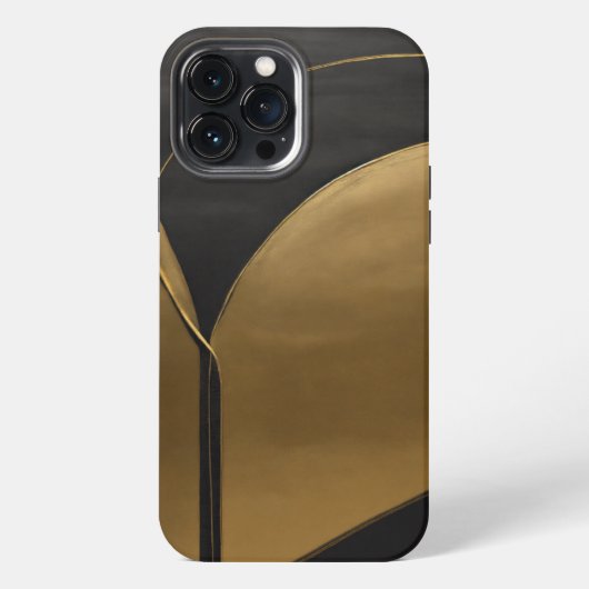 Etui iPhone 13 Pro Max doré (Verso)
