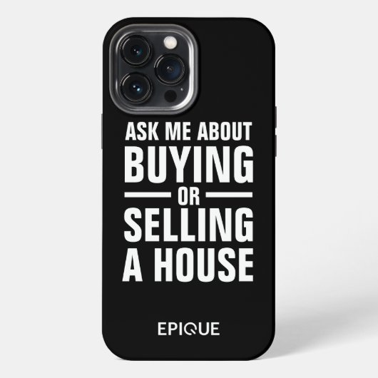 Etui iPhone 13 Pro Max Dossier téléphonique Epique Realty (Verso)