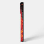 Etui iPhone 13 Pro Max Dragon de feu et feu (Côté gauche)