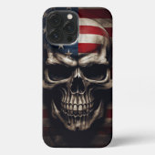 Etui iPhone 13 Pro Max Drapeau américain (Verso)