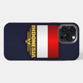 Etui iPhone 13 Pro Max Drapeau de l'Indonésie (Verso Horizontal)