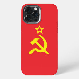 Etui iPhone 13 Pro Max Drapeau de l'URSS