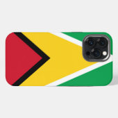 Etui iPhone 13 Pro Max Drapeau du Guyana (Verso Horizontal)