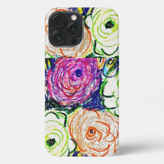 Etui iPhone 13 Pro Max Dreamy Peonies