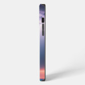 Etui iPhone 13 Pro Max Éclair sur Monogramme d'eau (Côté gauche)