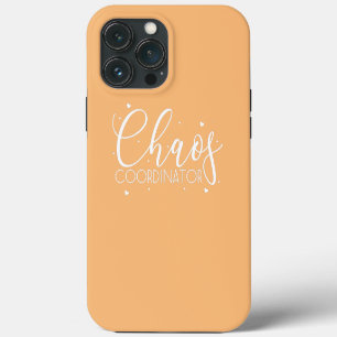 Etui iPhone 13 Pro Max École d'enseignant coordinateur de chaos Éducation