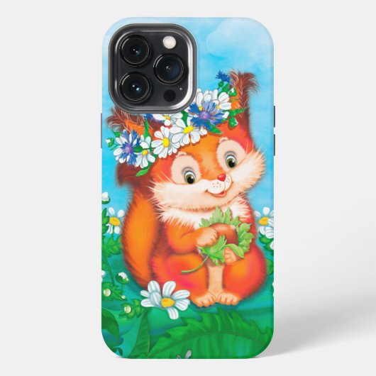 Etui iPhone 13 Pro Max Écureuil (Verso)