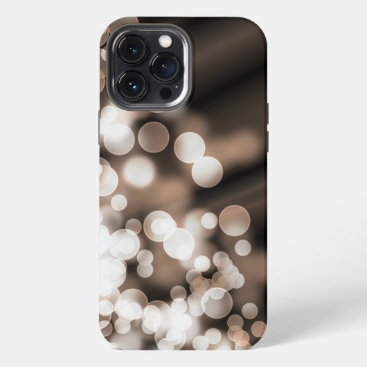 Etui iPhone 13 Pro Max effet bokeh. (Verso)