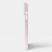 Etui iPhone 13 Pro Max Élégant personnalisé Rose Dusty Mauve Monogramme (Côté gauche)