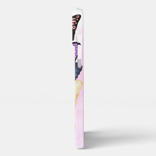 Etui iPhone 13 Pro Max elegante e delicata. (Côté gauche)