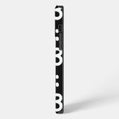 Etui iPhone 13 Pro Max Emoticon face chat : 3 coque iphone Coque-maté (Côté gauche)