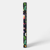 Etui iPhone 13 Pro Max Été 01.b.Fond noir (Côté gauche)