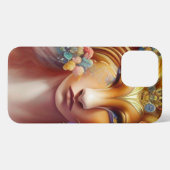 Etui iPhone 13 Pro Max Ethéal Spirituel Guide d'Esprit Lion (Verso Horizontal)