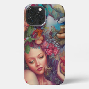 Etui iPhone 13 Pro Max Ethéal Spirituel Guide Nymphe