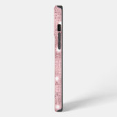 Etui iPhone 13 Pro Max Étincelle Rose de luxe (Côté gauche)