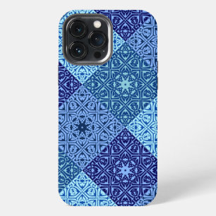 Etui iPhone 13 Pro Max Étui Case-Mate pour iPhone à motif nuances de bleu