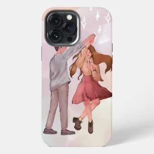 Etui iPhone 13 Pro Max Étui de téléphone Romance de couple de danse joli