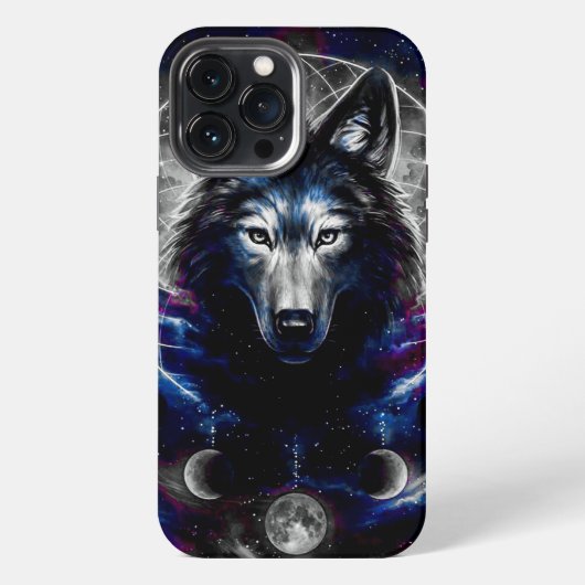 Etui iPhone 13 Pro Max Étui Galaxy Wolf Case-Mate pour iPhone (Verso)