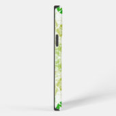 Etui iPhone 13 Pro Max Étui iPhone à feuilles vertes (Côté droit)