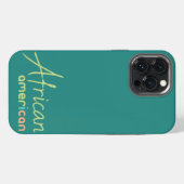 Etui iPhone 13 Pro Max Étui iPhone Case-Mate Afro-Américain (Verso Horizontal)