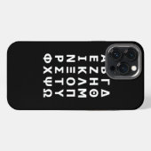Etui iPhone 13 Pro Max Étui iPhone Case-Mate Alphabet Grec (Verso Horizontal)