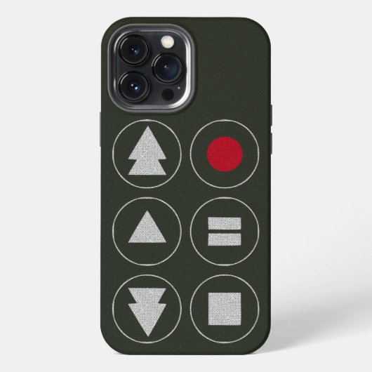 Etui iPhone 13 Pro Max Étui iPhone Case-Mate icônes technologiques (Verso)