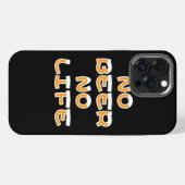Etui iPhone 13 Pro Max Étui iPhone Case-Mate NO BEER NO LIFE (Verso Horizontal)