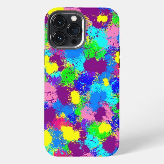 Etui iPhone 13 Pro Max Étui iPhone Case-Mate Paint Splatter (Verso)