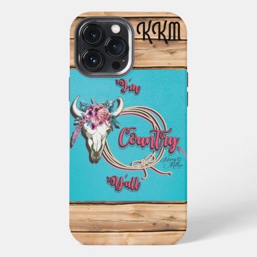 Etui iPhone 13 Pro Max Étui iPhone Country Girl (Verso)