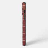 Etui iPhone 13 Pro Max Étui iPhone en Mur de Briques Marron (Côté gauche)