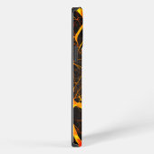 Etui iPhone 13 Pro Max Étui noir et jaune Monogram pour iPhone13 Pro Max (Côté droit)