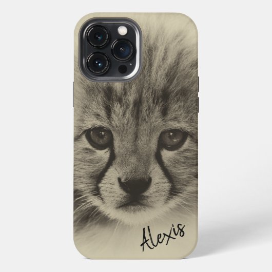 Etui iPhone 13 Pro Max Étui pour iPhone Cheetah Cub Case-Mate (Verso)