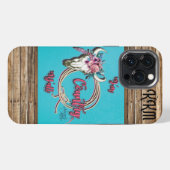 Etui iPhone 13 Pro Max Étui pour iPhone Country Girl (Verso Horizontal)