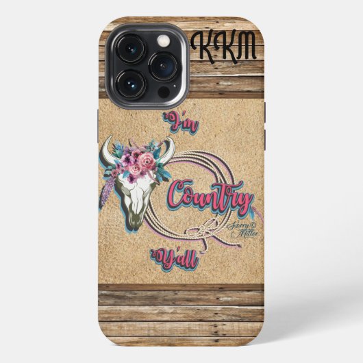 Etui iPhone 13 Pro Max Étui pour iPhone Country Girl (Verso)