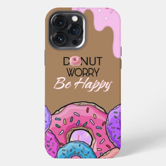 Etui iPhone 13 Pro Max étui pour iphone donut (Verso)