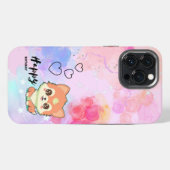 Etui iPhone 13 Pro Max Étui pour iPhone / iPad chat Design (Verso Horizontal)